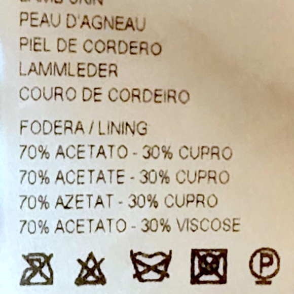 Rare New Unused Hi-End Couture ARMANI COLLEZIONI Napa Blk Lamb Skin Leather 42 - Picture 10 of 16